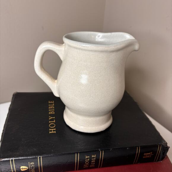 Vintage Pfaltzgraff Yorktowne Creamer Stoneware Blue Replacement Piece Blue - Picture 3 of 4